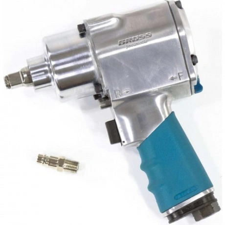 Гайковёрт пневматический ударный G1260,1/2",Twin Hammer, 813Нм, ...