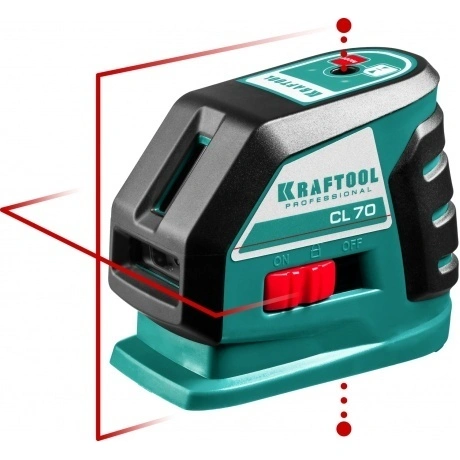 Уровень лазерный линейный Kraftool CL-70-2 34660-2
