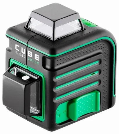 Построитель плоскостей ADA Cube 3-360 Green Professional Edition...