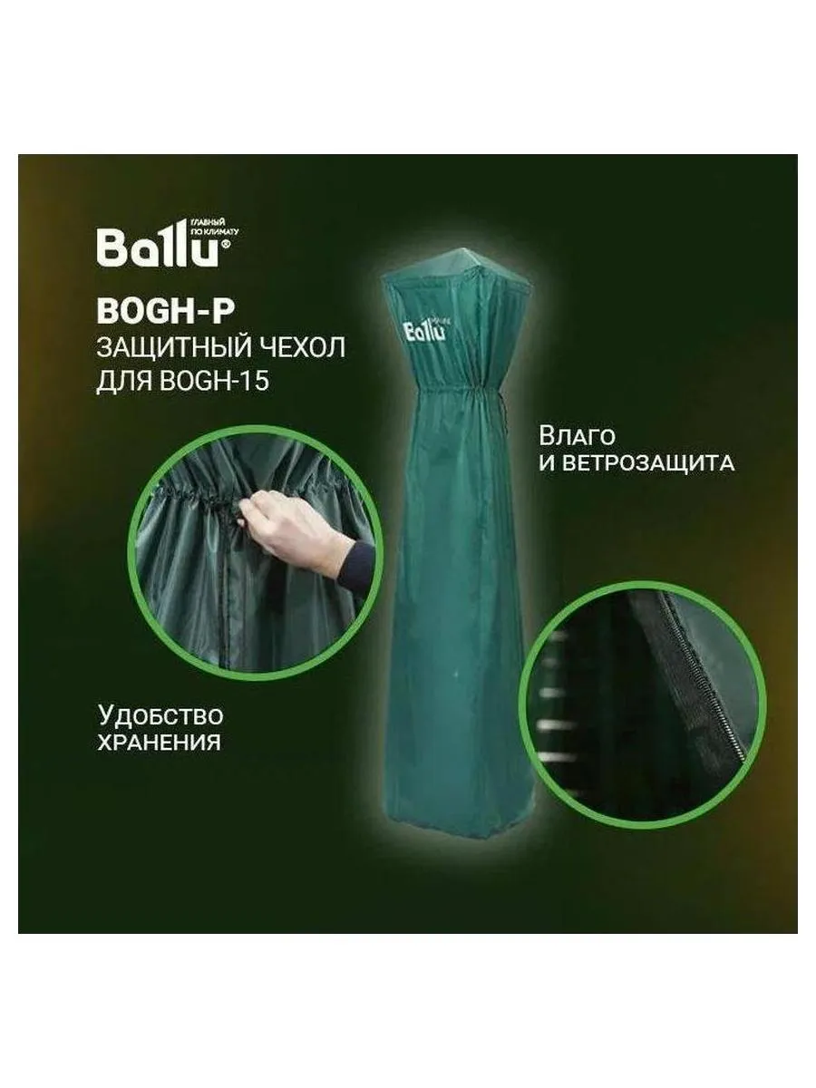 Чехол защитный Ballu BOGH-P для BOGH-15 - фото 6