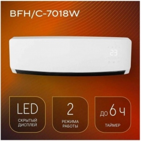 Тепловентилятор настенный Ballu BFH/C-7018W - фото 11