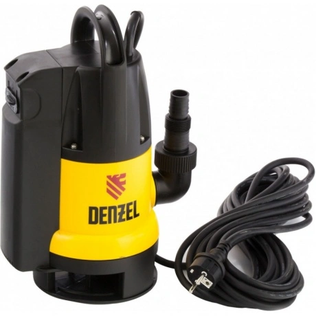 Дренажный насос DP800A, 800 Вт, подъем 5 м, 13000 л/ч Denzel