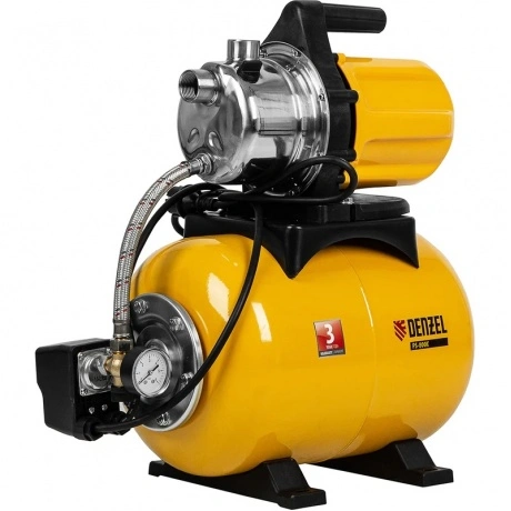 Насосная станция PS800X, 800 Вт, 3200 л/ч, ресивер 24 л, напор 3...