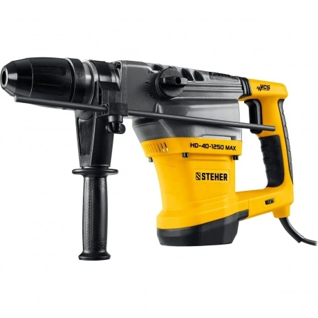 Перфоратор STEHER 40 мм, 1250 Вт, SDS-Max (HD-40-1250 MAX)