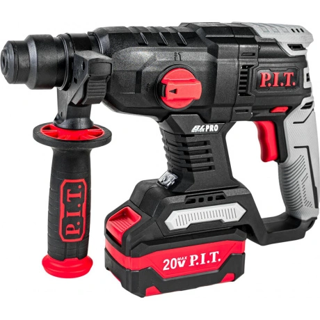 Перфоратор P.I.T. PBH20H-22A/1 патрон:SDS-plus уд.:1.5Дж аккум. ...