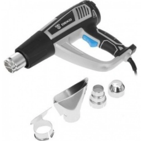 Фен строительный DEKO HG2500 PRO, 2500 Вт, с LCD дисплеем