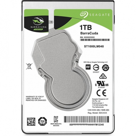 Жесткий диск Seagate Barracuda 1Tb (ST1000LM048) - фото 2