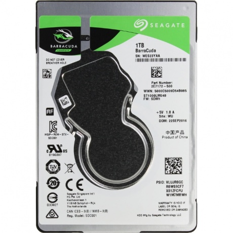 Жесткий диск Seagate Barracuda 1Tb (ST1000LM048) - фото 6