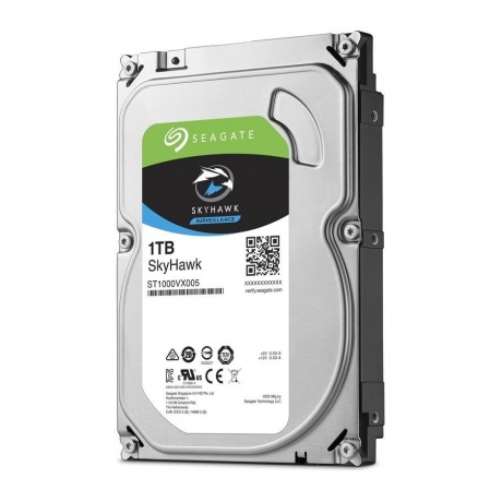 Жесткий диск Seagate SkyHawk 1Tb (ST1000VX005) - фото 1