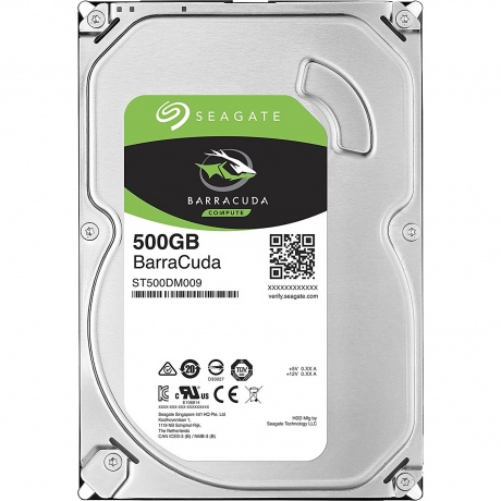 Жесткий диск Seagate Barracuda 500Gb (ST500DM009) - фото 1