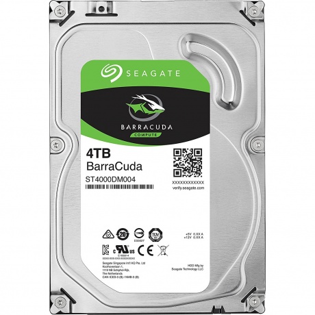 Жесткий диск Seagate 4Tb Barracuda (ST4000DM004) - фото 1