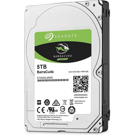 Жесткий диск Seagate BarraCuda 5Tb (ST5000LM000) - фото 3