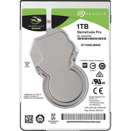 Жесткий диск Seagate BarraCuda 1Tb (ST1000LM049) - фото 1
