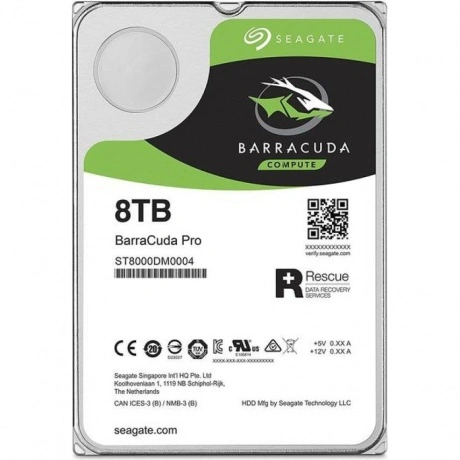 Жесткий диск Seagate BarraCuda 8Tb (ST8000DM004)
