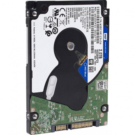 Жёсткий диск WD Blue 2Tb (WD20SPZX) - фото 3