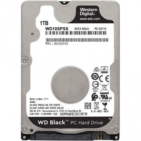 Жесткий диск Western Digital Black 1Tb (WD10SPSX) - фото 2