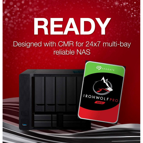 Жесткий диск Seagate Ironwolf Pro 18Tb (ST18000NE000) - фото 6