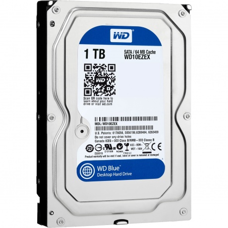 Жесткий диск WD SATA Blue 1TB (WD10EZEX) - фото 2