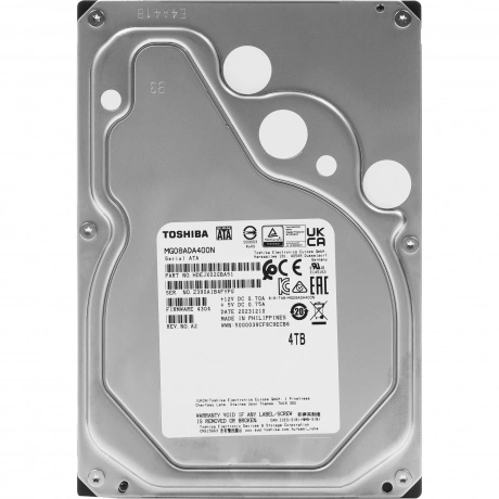 Жесткий диск HDD Toshiba SATA3 4Tb (MG08ADA400N)
