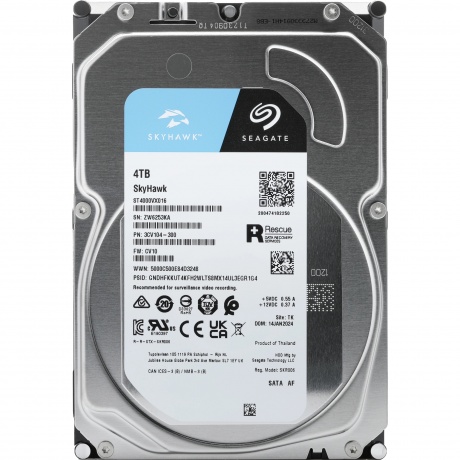 Жесткий диск HDD Seagate SATA-III 4Tb (ST4000VX016) - фото 2