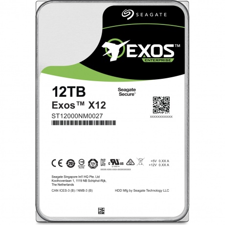 Жесткий диск HDD Seagate 12Tb (ST12000NM004J) - фото 2