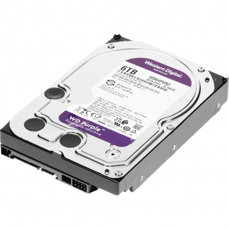 Жесткий диск Western Digital SATA  6Tb Purple (WD64PURZ) - фото 5