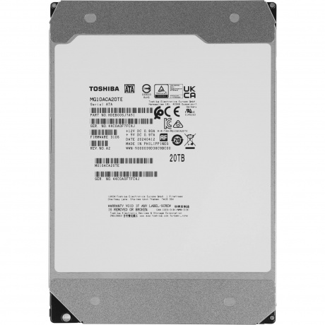Жесткий диск HDD Toshiba MG10 Series 20TB (MG10ACA20TE) - фото 3