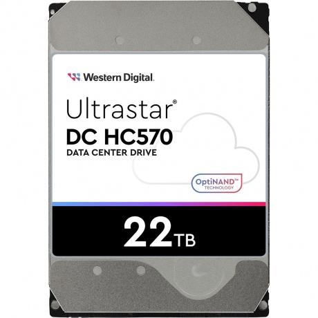 Жесткий диск WD Ultrastar DC 22TB (WUH722222AL5204) - фото 1