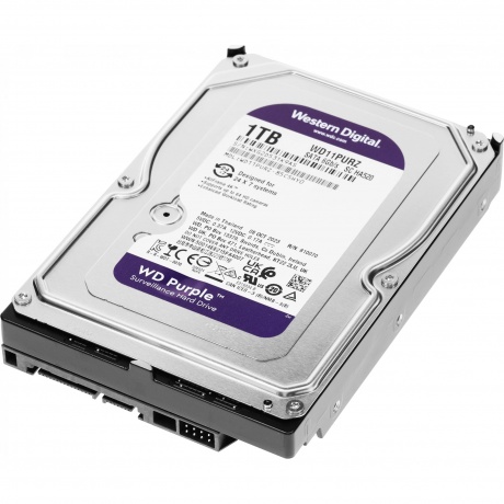 Жесткий диск WD 1 TB WD11PURZ Purple 3.5" - фото 3