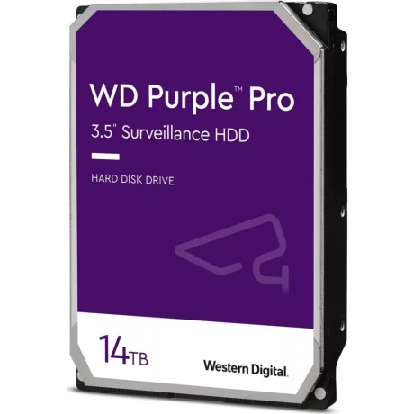 Жесткий диск WD WD SATA3 14Tb Purple 7200 (WD142PURP) - фото 2