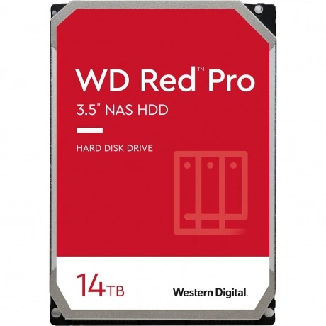 Жесткий диск WD SATA-III 14TB WD142KFGX NAS Red Pro (7200rpm) 51...
