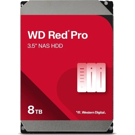 Жесткий диск WD SATA-III 8TB WD8005FFBX NAS Red Pro (7200rpm) 25...