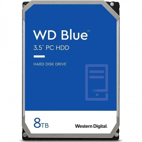 Жесткий диск WD SATA-III 8TB WD80EAAZ Desktop Blue (5640rpm) 256...