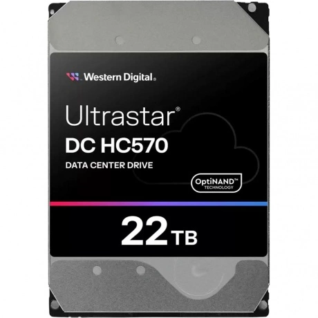 Жесткий диск WD SATA-III 22TB 0F48155 WUH722222ALE6L4 Server Ult...