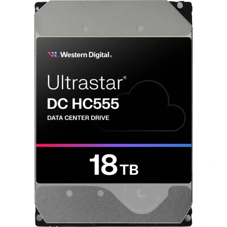 Жесткий диск SATA 18TB 7200RPM 6Gb/S 512MB DC HC555 WUH722018CLE...