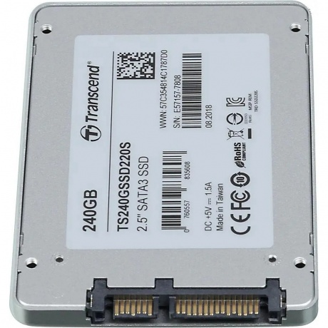 Накопитель SSD Transcend SSD220S 240Gb (TS240GSSD220S) - фото 2