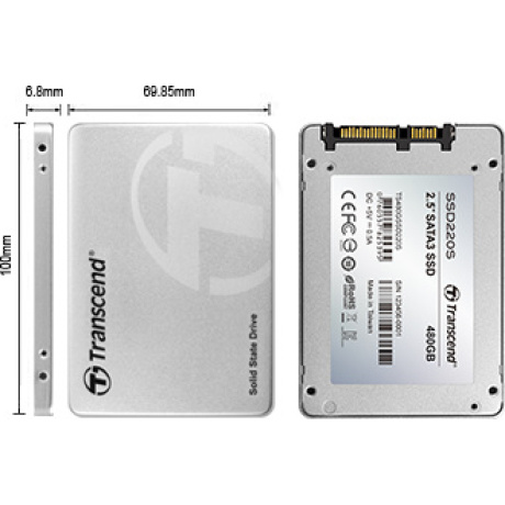 Накопитель SSD Transcend SSD220S 480Gb (TS480GSSD220S) - фото 11