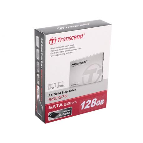 Накопитель SSD Transcend SSD370S 128Gb (TS128GSSD370S) - фото 5