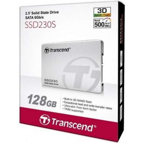 Накопитель SSD Transcend SSD230S 128Gb (TS128GSSD230S) - фото 2