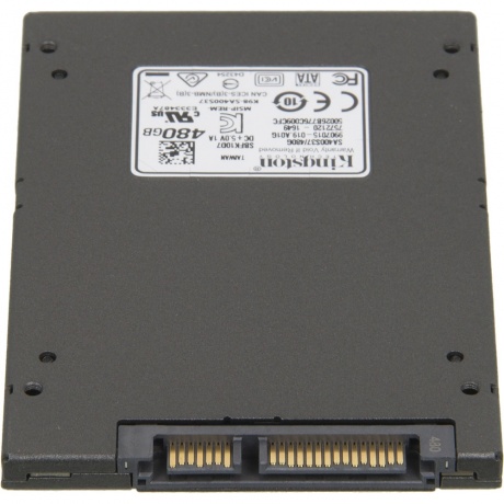 Накопитель SSD Kingston A400 480Gb (SA400S37/480G) - фото 6