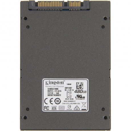 Накопитель SSD Kingston A400 480Gb (SA400S37/480G) - фото 8