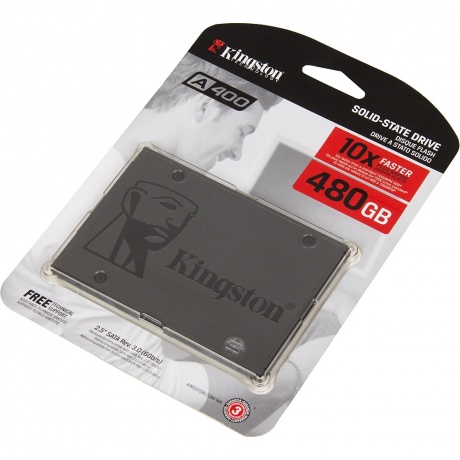 Накопитель SSD Kingston A400 480Gb (SA400S37/480G) - фото 9