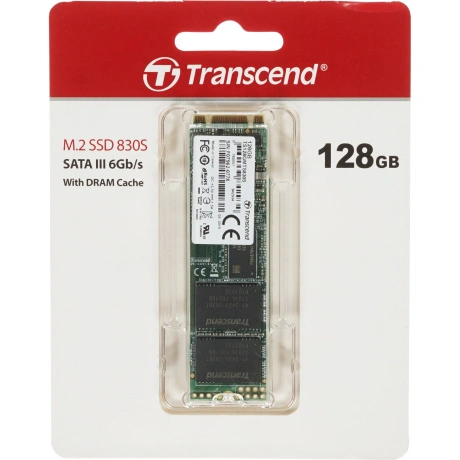 Накопитель SSD Transcend 128GB M.2 2280 (TS128GMTS830S)