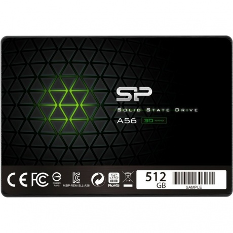 Накопитель SSD Silicon Power Ace A56 512Gb (SP512GBSS3A56A25RM) - фото 1