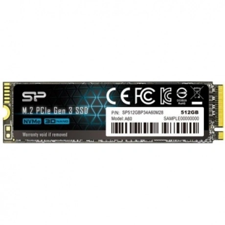 Накопитель SSD Silicon Power P34A60 512Gb (SP512GBP34A60M28)