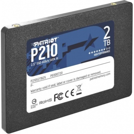 Накопитель SSD Patriot P210 2Tb P210 (P210S2TB25) - фото 3