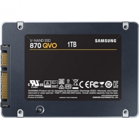 Накопитель SSD Samsung 870 QVO Series 1Tb (MZ-77Q1T0BW) - фото 2