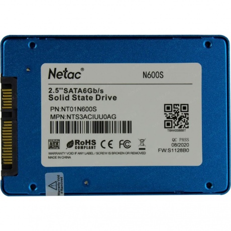 Накопитель SSD Netac N535S Series 120Gb (NT01N535S-120G-S3X) - фото 5