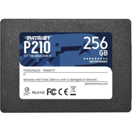 Накопитель SSD Patriot P210 256Gb (P210S256G25) - фото 1