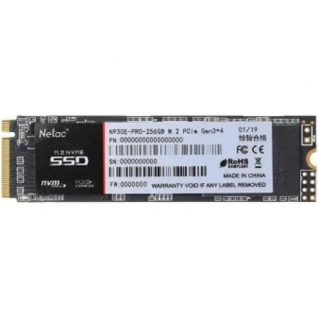 Накопитель SSD Netac N930E Pro Series 256Gb (NT01N930E-256G-E4X)
